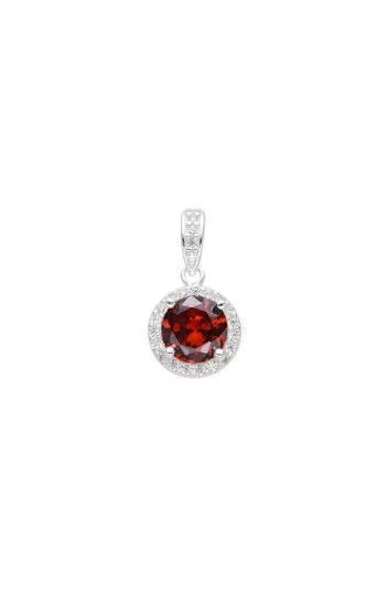 Dije Cubic Redondo 9mm con Circones