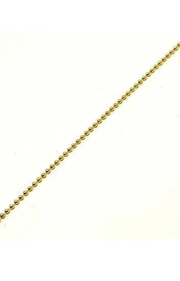 Pulsera de oro 18k 18 cm (1,5g)