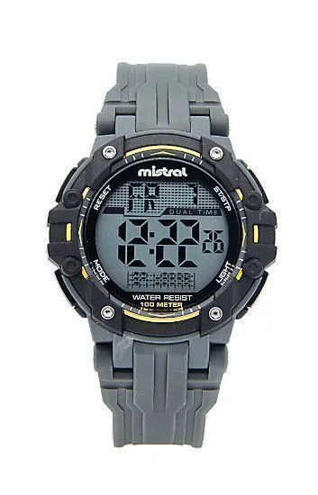 Reloj Mistral Caucho Digital Hombre GDG-17737-08
