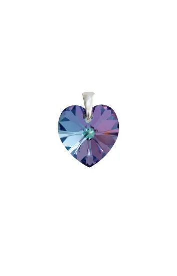 Dije de Crystal Corazon 18mm