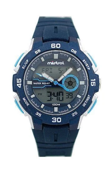 Reloj Mistral Caucho Ana-Digi GADX-VH-02