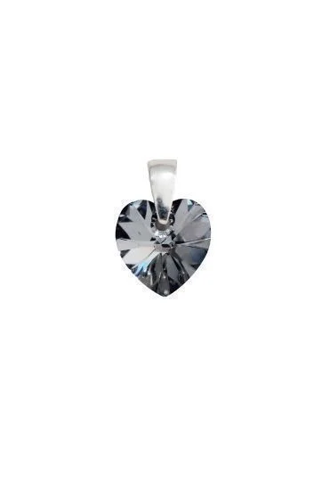 Dije de Crystal Corazon 18mm