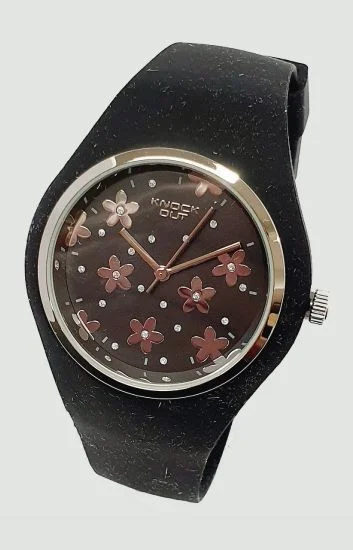 Reloj Knock Out Analogos Caucho Dama 8469.863