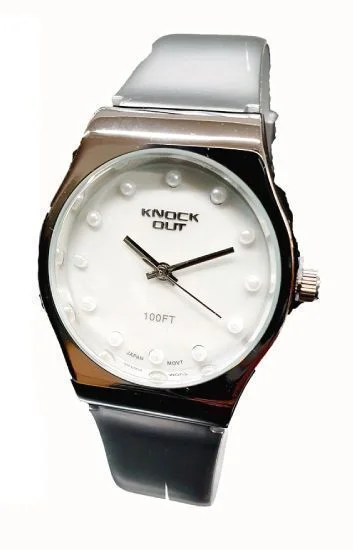 Reloj Knock Out Analogos Caucho Dama 8443.101