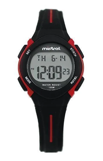 Reloj Mistral Caucho Digital Dama LDX-EN-01
