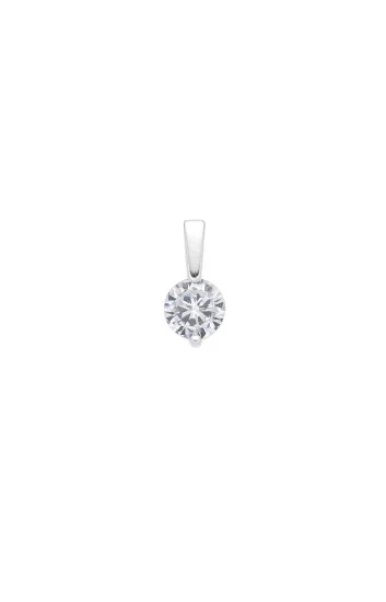 Dije de Cubic Redondo 6mm