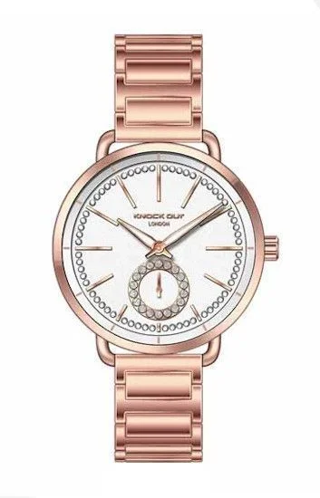 Reloj Knock Out Metal Dama 2807.415