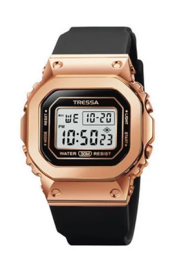 Reloj Tressa Caucho Digital Dama GINNY-05