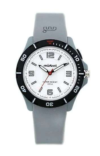 Reloj Mistral Caucho Analogo Hombre GAX-PO-08