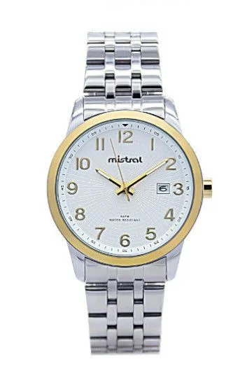 Reloj Mistral Acero Hombre GMT-7055TT-09