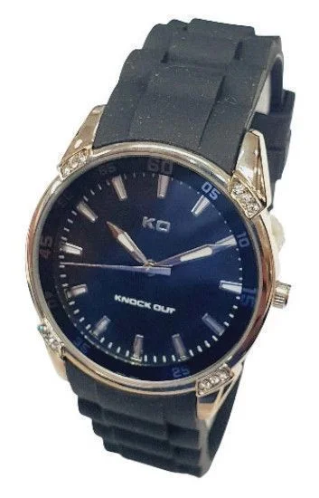 Reloj Knock Out Analogos Caucho Dama 8476.313