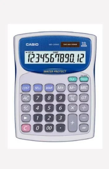 Reloj Casio Calculadoras WD-220MS-WE
