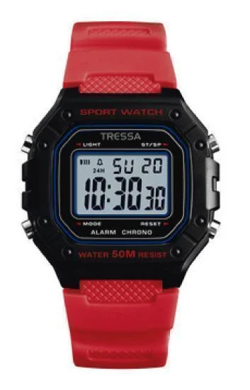 Reloj Tressa Caucho Digital Hombre PICK-03