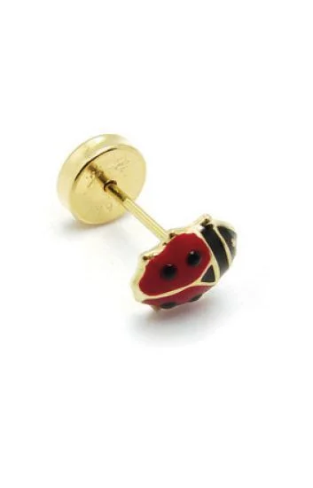 Abridor Oro 18 Kt. c/Tic Laminado Vaquita San Antonio Chica