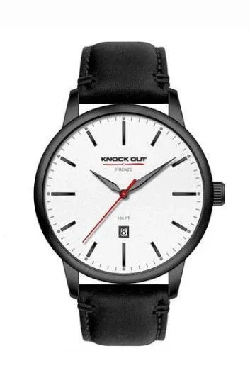 Reloj Knock Out Cuero Hombre 2616.031