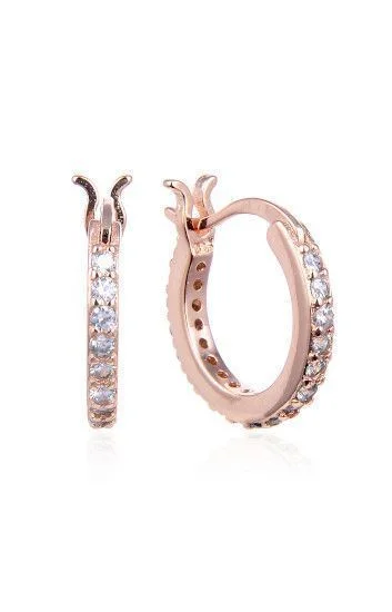 Aros Huggies Argolla 14mm Rosado