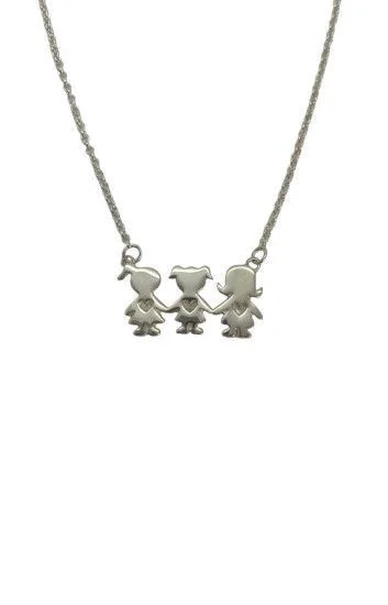 Conjunto Cadena Rolo de 3 Hermanas Nenas