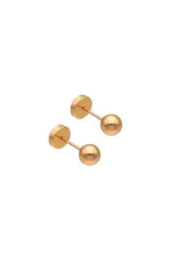 Abridor Enchapados 20 Kt. Bolita N5 4,5mm